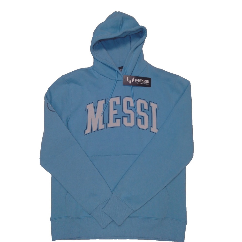 Messi Collection Hoodie, Mens Small, Light Blue. New with Tags, $50 Retail